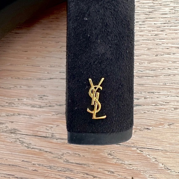 Saint Laurent Lou Suede Ankle Boots - Picture 3 of 4